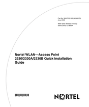 Nortel 2330A Guía De Instalación Rápida