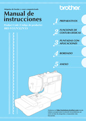 Brother 885-V32 Manual De Instrucciones