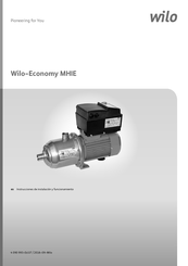 Wilo Economy MHIE Instrucciones De Instalación Y Funcionamiento