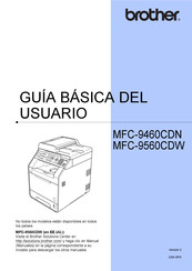 Brother MFC-9460CDN Guia Basica Del Usuario