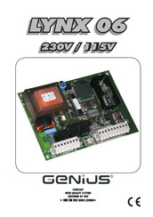 Genius LYNX 06 Advertencias Para El Instalador