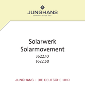 Junghans J622.50 Manual De Instrucciones