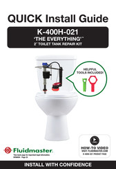 Fluidmaster K-400H-021 Guía De Inicio Rápida