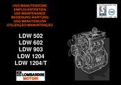 Lombardini LDW 502 Uso-Manutencion