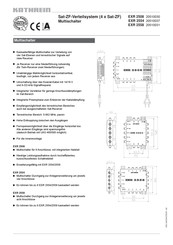 Kathrein EXR 2508 Manual Del Usuario