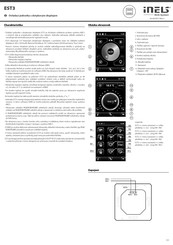 Elko EP iNels EST3 Manual Del Usuario