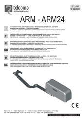 Telcoma Automations ARM24 Manual Instrucciones