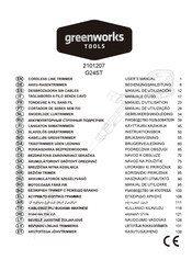 GreenWorks Tools G24ST Manual De Utilización