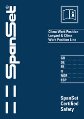 Spanset Clima harness Manual Del Usario