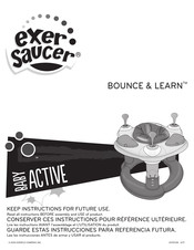 Evenflo BOUNCE & LEARN exer saucer Manual Del Usario