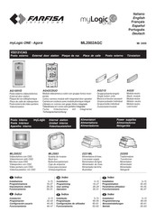 FARFISA INTERCOMS myLogic ONE ML2002AGC Manual De Instrucciones