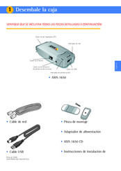 Axis 1650 Nstrucciones De Instalacion