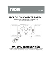 Naxa NS-435 Manual De Operación