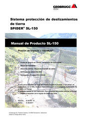 Geobrugg SPIDER SL-150 Manual De Producto