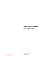 Oracle SuperCluster M6-32 Guia Del Propietario