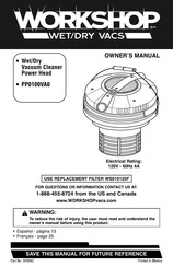 Workshop PP0100VA0 Manual De Propietario