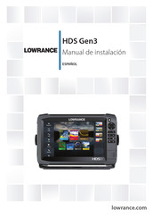 Lowrance HDS9 Manual De Instalación