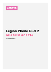 Lenovo Legion Phone Duel 2 Guía De Usuario