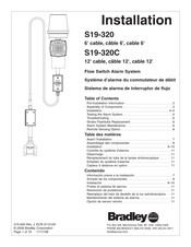 Bradley S19-320C Manual De Instalación