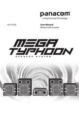 Panacom MEGA TYPHOON AU-6100 Manual Del Usuario