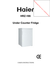 Haier HRZ-186 Manual De Instrucciones