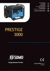 SDMO PRESTIGE 3000 Manual De Utilización Y Mantenimiento