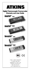 Atkins VersaTuff PLUS 396 Guia De Inicio Rapido