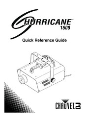Chauvet DJ Hurricane 1600 Guía De Referencia Rápida