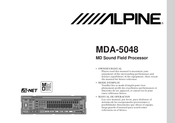 Alpine MDA-5048 Manual De Operación