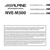 Alpine NVE-M300 Guía De Referencia Rápida