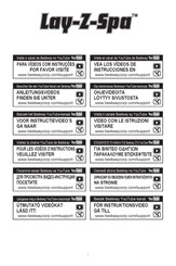 Bestway Lay-Z-Spa Manual Del Usuario