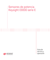 Keysight E9300A Guía De Servicio Y Operación