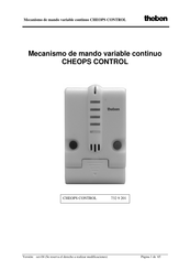 Theben CHEOPS CONTROL Manual Del Usuario