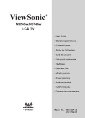 ViewSonic N3746w Guia Del Usuario