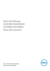 Dell UltraSharp U2719DX Guia Del Usuario