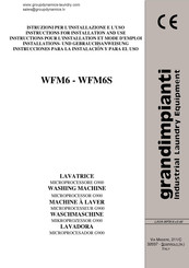 Grandimpianti WFM6 Instrucciones Para La Instalación Y Para El Uso