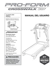 Pro-Form CROSSWALK 397 Manual Del Usuario