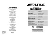 Alpine NVE-N077P Manual De Instrucciones