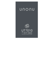 Unonu UT7010 Manual De Usuario