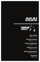 Akai Professional TIMBRE WOLF Guia Del Usuario