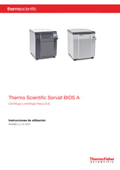 Thermo Fisher Scientific Sorvall BIOS A Instrucciones De Utilizacion