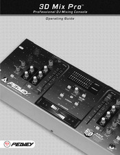 Peavey 3D Mix Pro Manual Del Usuario