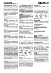 EUCHNER NZ.VZ-VS Serie Manual De Instrucciones