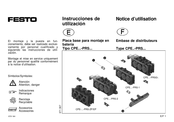 Festo CPE -PRSG Serie Instrucciones De Utilizacion