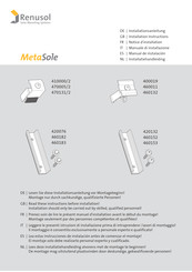 Renusol 420076 Manual De Instalación