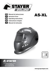 STAYER WELDING AS-XL Manual De Instrucciones