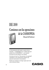 Casio CASSIOPEIA BE-300 Manual Del Hardware