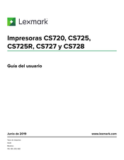 Lexmark CS727 Guia Del Usuario