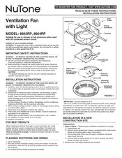 NuTone 8664RP Instrucciones De Instalación