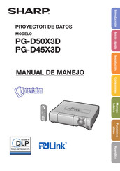 Sharp PG-D50X3D Manual De Manejo